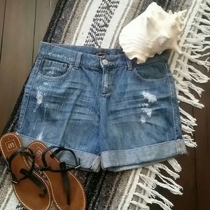 New York & Company size 4 denim shorts.